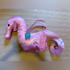 NWT Pottery Barn kids shimmer seahorse ride-on costume